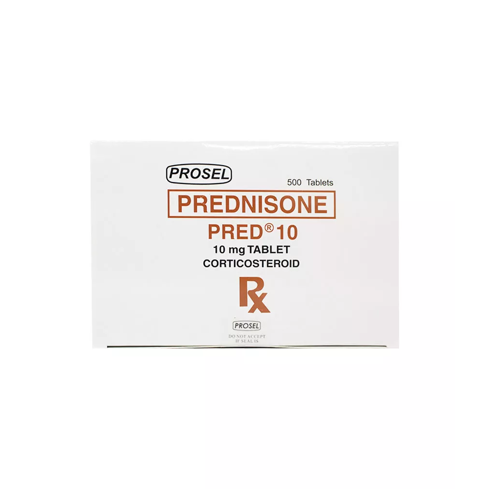 PRED 10 Prednisone 10mg Tablet 1's price in the Philippines MedsGo